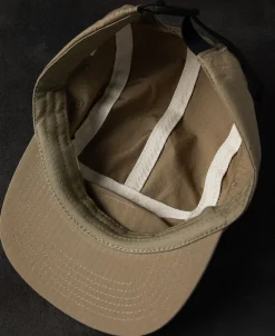 Best 7.5 oz Ripstop Cotton 5 Panel Cap - Khaki Hats&caps