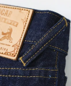 Outlet 14 oz Selvedge Basic Straight-Fit Jeans - Indigo Jeans | Denim