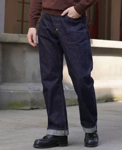 Discount 14.5 oz Selvedge Denim Bootcut Jeans Jeans | Denim