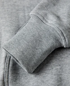 Discount 17.5 oz Terry Cloth Zip-Up Hoodie - Gray Sweatshirts&hoodies