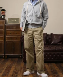 Discount 17.5 oz Terry Cloth Zip-Up Hoodie - Gray Sweatshirts&hoodies