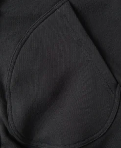 Fashion 17.5 oz Terry Cloth Zip-Up Hoodie - Vintage Black Sweatshirts&hoodies