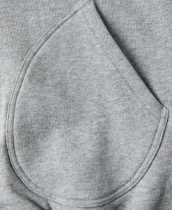 Discount 17.5 oz Terry Cloth Zip-Up Hoodie - Gray Sweatshirts&hoodies