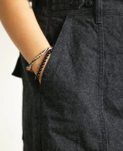 Outlet 12oz US Army MOD Wide-Leg Denim Trousers Jeans | Denim
