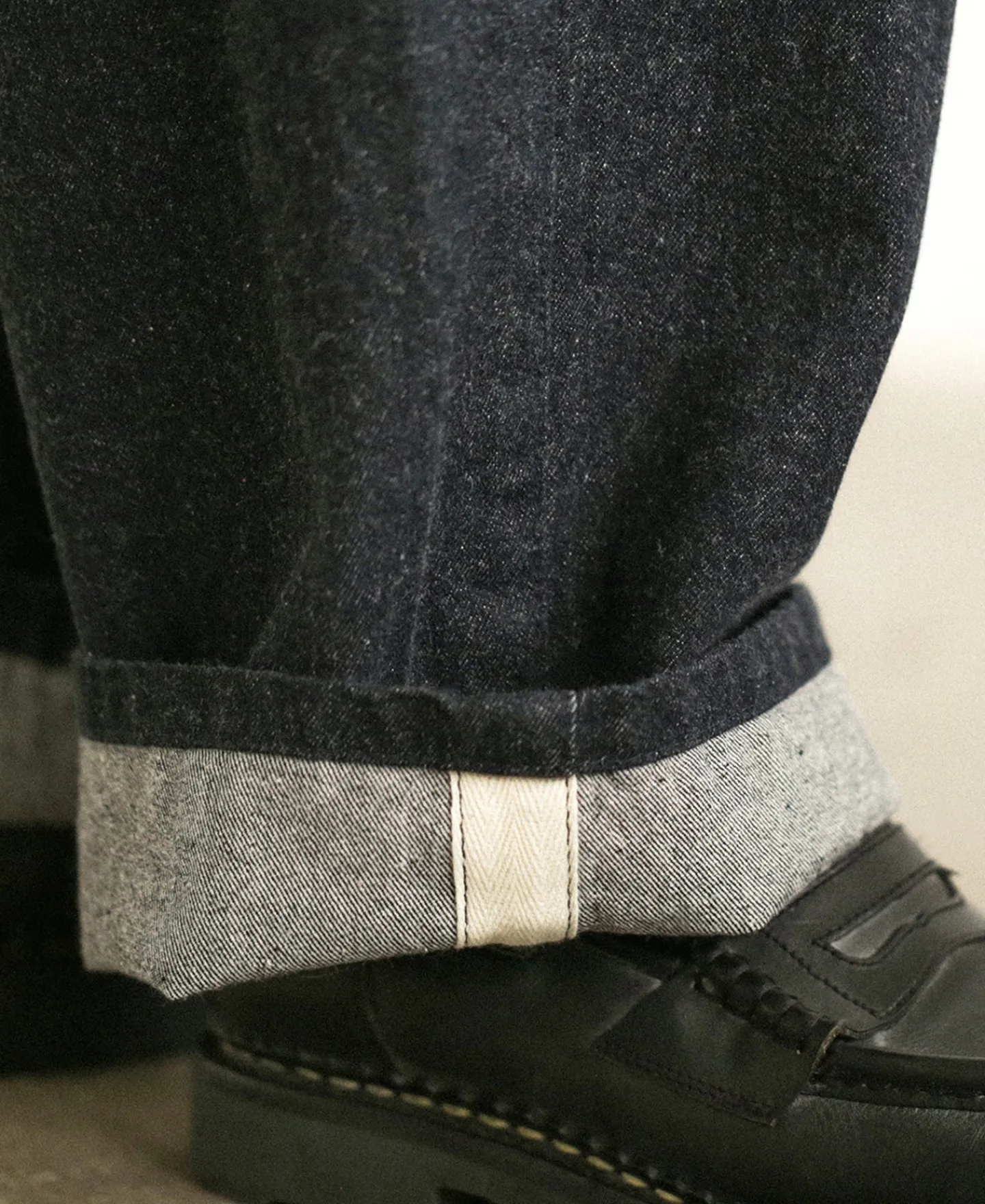 Outlet 12oz US Army MOD Wide-Leg Denim Trousers Jeans | Denim