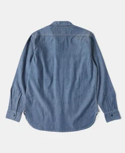 Hot 7 oz U.S.N. Chambray Shirt Long Sleeve Shirts | Shirts