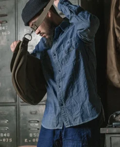Hot 7 oz U.S.N. Chambray Shirt Long Sleeve Shirts | Shirts