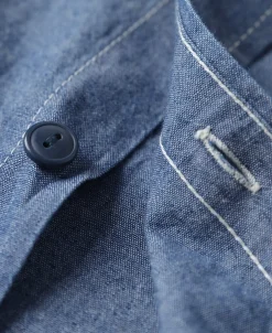 Hot 7 oz U.S.N. Chambray Shirt Long Sleeve Shirts | Shirts