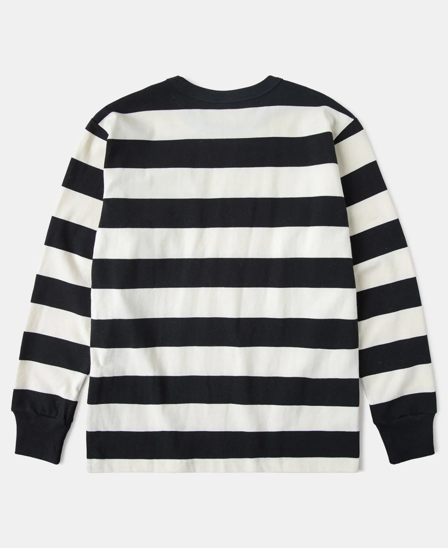 Outlet 9 oz Wide Striped Long Sleeve T-Shirt Long Sleeve T-Shirts | T-shirts