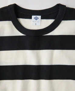 Outlet 9 oz Wide Striped Long Sleeve T-Shirt Long Sleeve T-Shirts | T-shirts