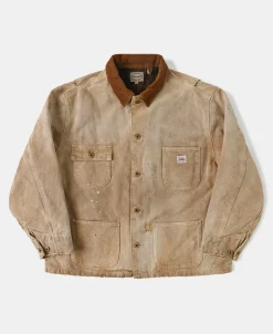 Discount Paint Splatter Canvas Barn Jacket Jackets&coats