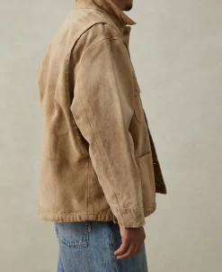 Discount Paint Splatter Canvas Barn Jacket Jackets&coats