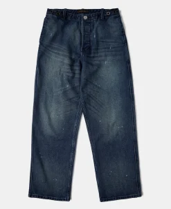 New Paint-Splatter Straight-Leg Jeans Jeans | Denim
