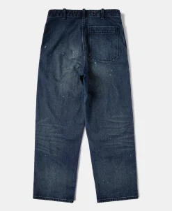 New Paint-Splatter Straight-Leg Jeans Jeans | Denim