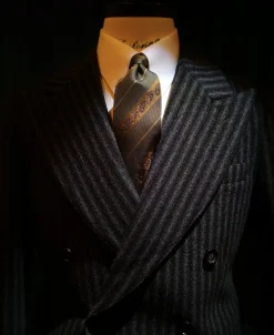 Sale Peak Lapel Double Breasted Tweed Suit Jacket Jackets&coats