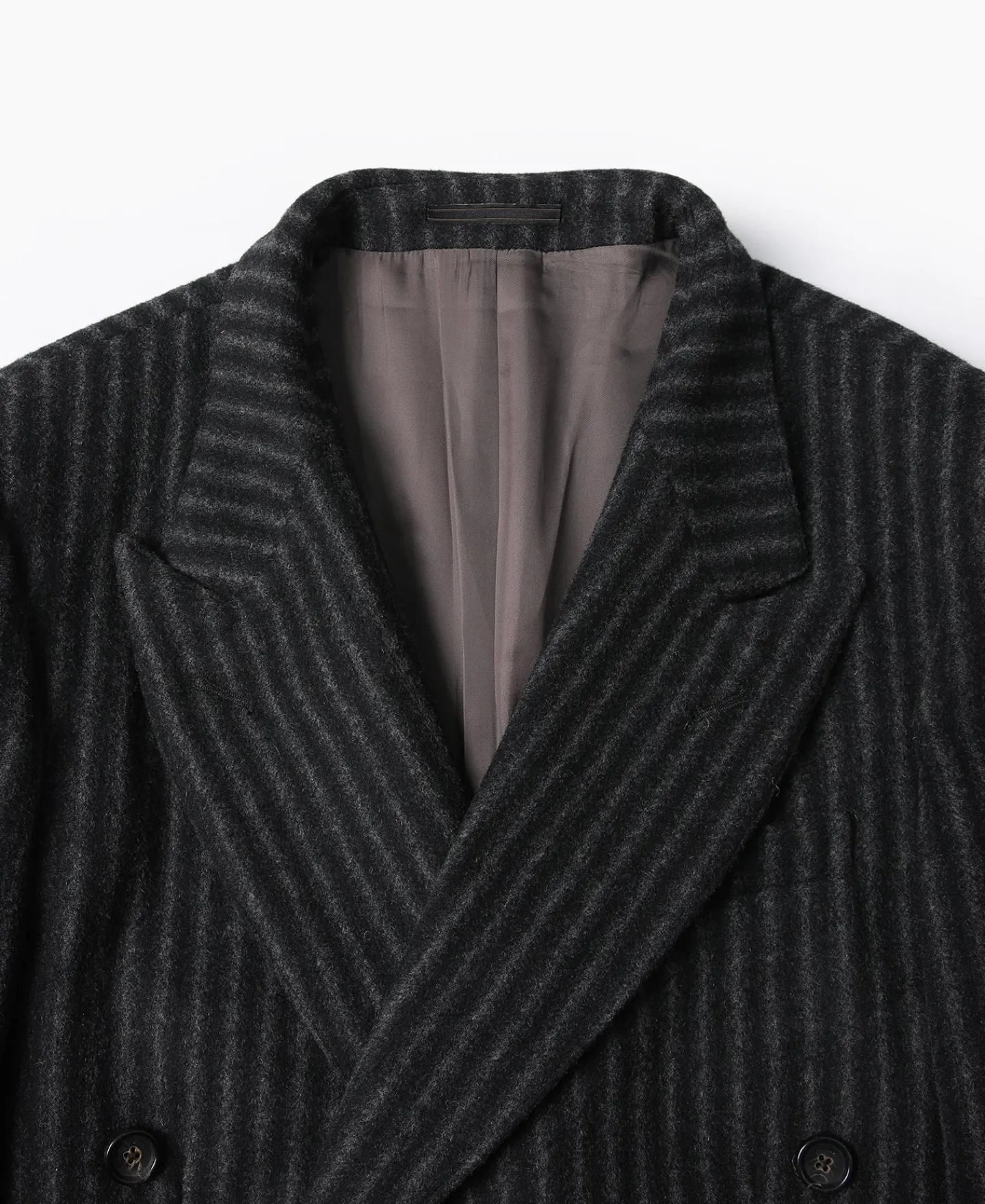 Sale Peak Lapel Double Breasted Tweed Suit Jacket Jackets&coats