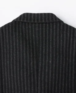 Sale Peak Lapel Double Breasted Tweed Suit Jacket Jackets&coats