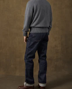 Discount Pullover Crew Neck Cotton&Wool Knit Sweater - Light Gray Knitwear&sweaters