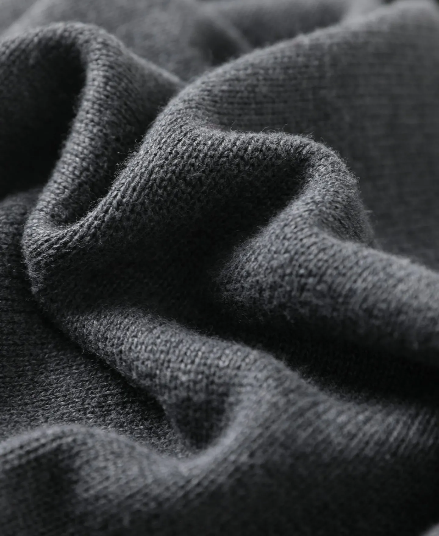 Discount Pullover Crew Neck Cotton&Wool Knit Sweater - Light Gray Knitwear&sweaters