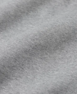 Outlet Racing Half-Zip Heavyweight Fleece Sweatshirt - Gray Sweatshirts&hoodies