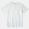 Clearance Regular Fit 9.3 oz Jersey Crewneck Tubular T-Shirt - White Short Sleeve T-Shirts | T-shirts