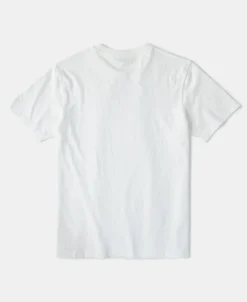 Clearance Regular Fit 9.3 oz Jersey Crewneck Tubular T-Shirt - White Short Sleeve T-Shirts | T-shirts