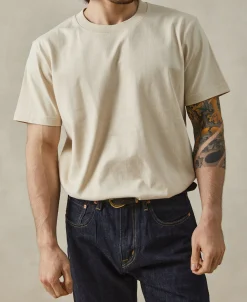Hot Regular Fit 9.3 oz Jersey Crewneck Tubular T-Shirt - Embryo Short Sleeve T-Shirts | T-shirts