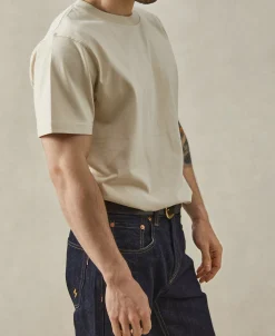 Hot Regular Fit 9.3 oz Jersey Crewneck Tubular T-Shirt - Embryo Short Sleeve T-Shirts | T-shirts