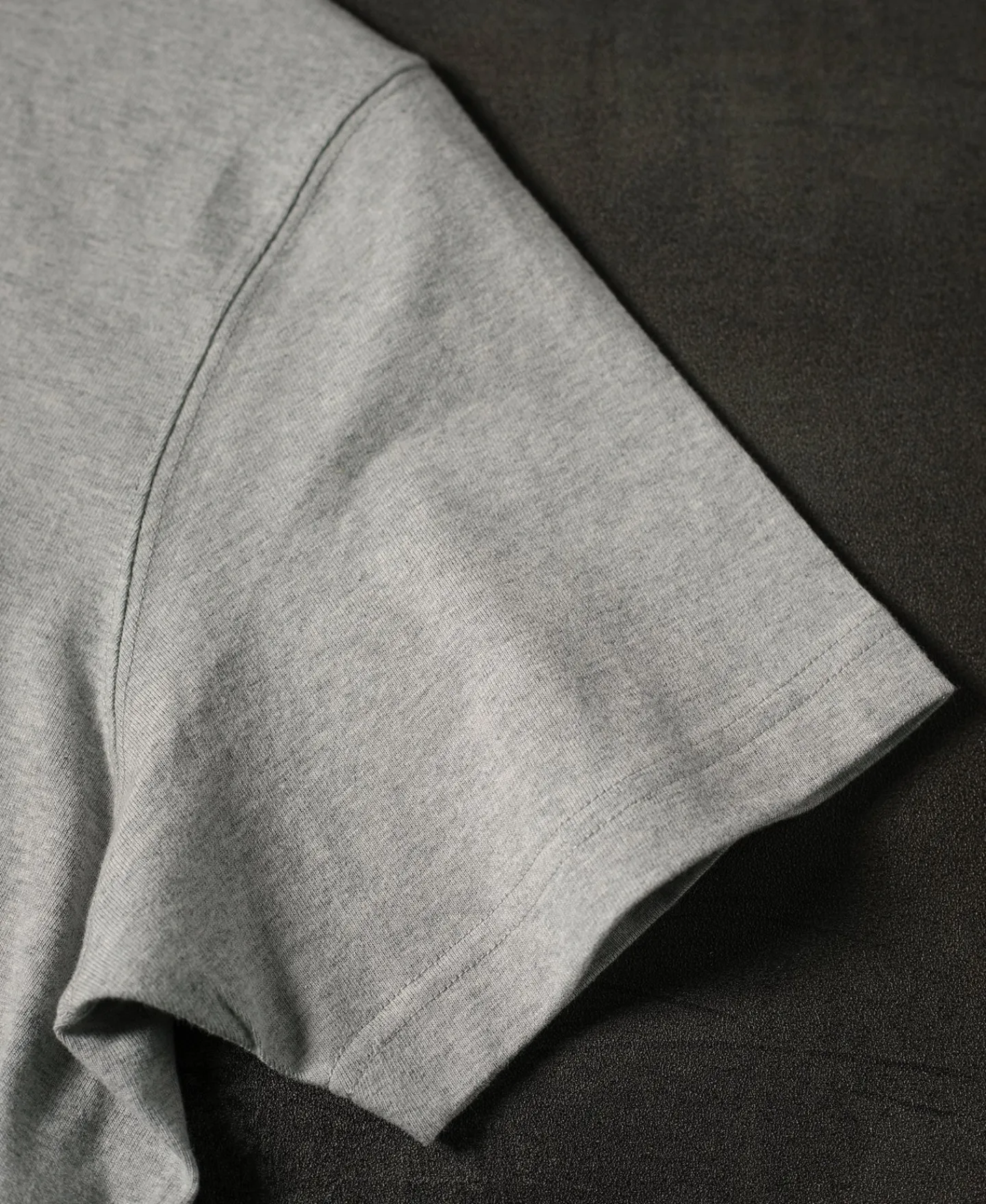 Sale Regular Fit 9.3 oz Jersey Crewneck Tubular T-Shirt - Gray Short Sleeve T-Shirts | T-shirts