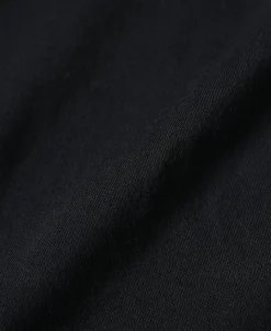 Online Regular Fit 9.3 oz Jersey Crewneck Tubular T-Shirt - Black Short Sleeve T-Shirts | T-shirts