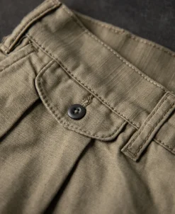 Best Relaxed Fit Two Tuck Satin Trousers Pants&trousers
