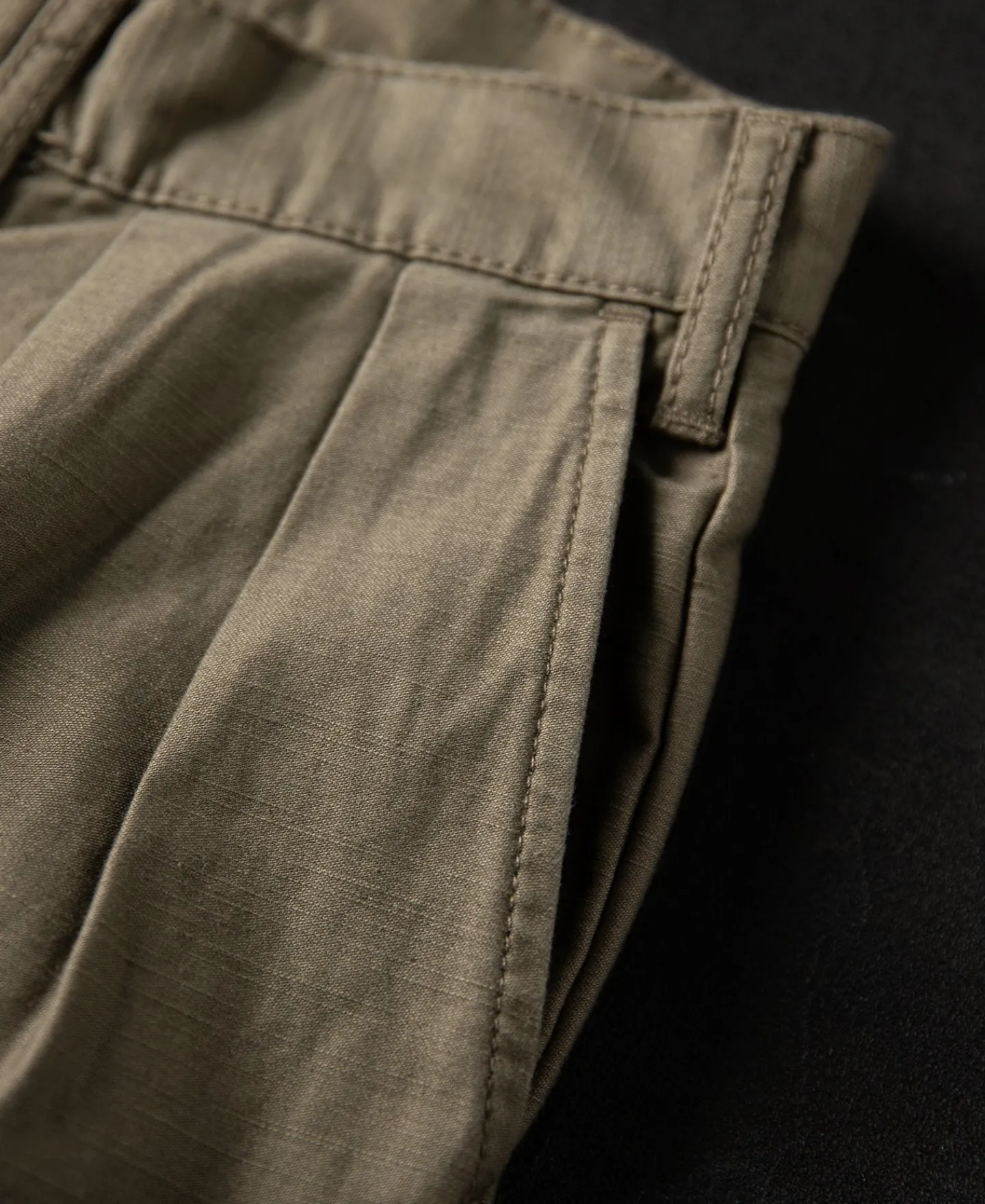 Best Relaxed Fit Two Tuck Satin Trousers Pants&trousers