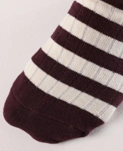 Fashion Retro Striped Cotton Socks - Red/White Socks | Tank Tops&vests&boxers