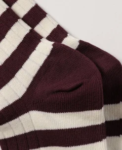 Fashion Retro Striped Cotton Socks - Red/White Socks | Tank Tops&vests&boxers