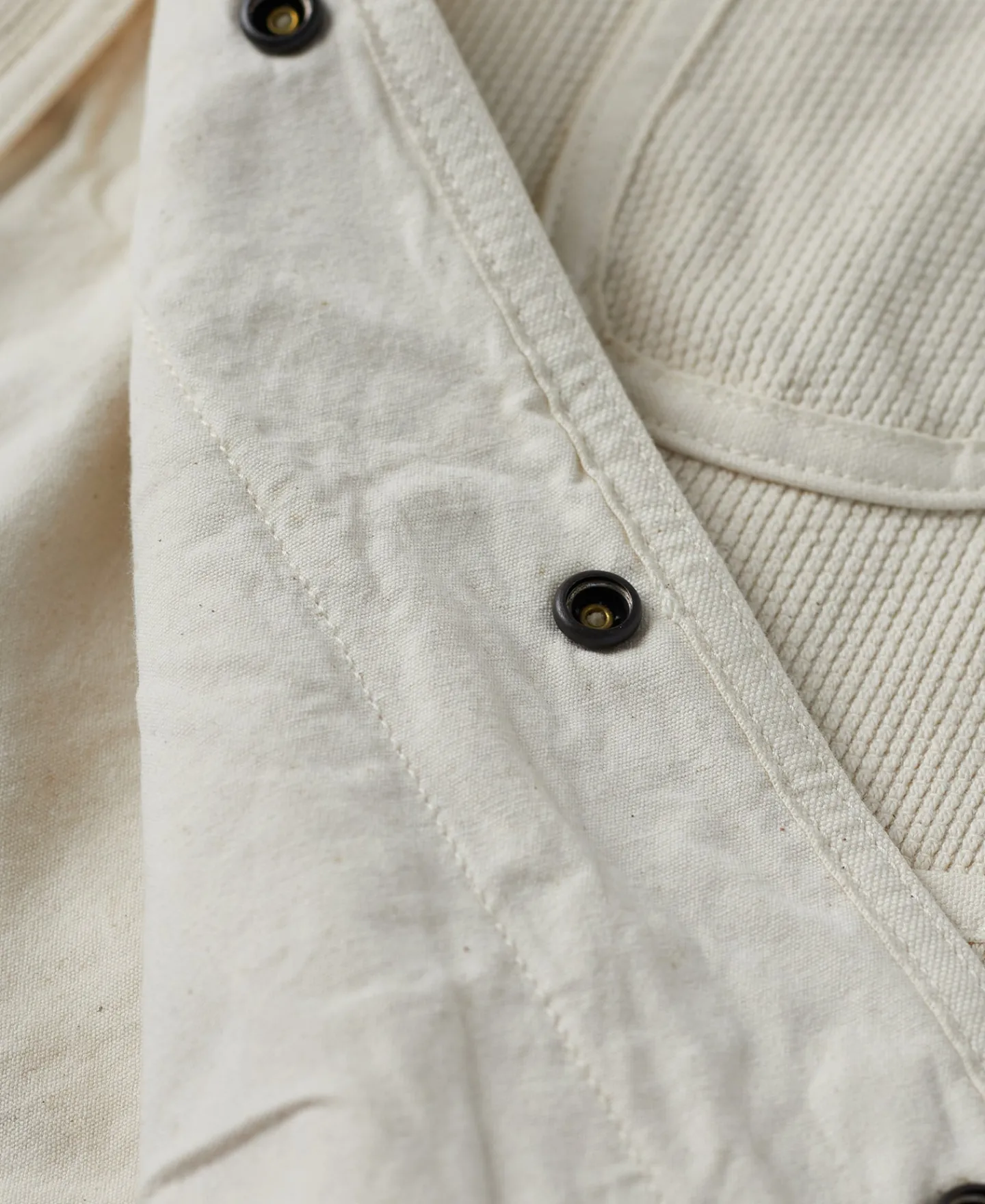 Clearance Round Neck Sashiko Jacquard Work Vest Waistcoats