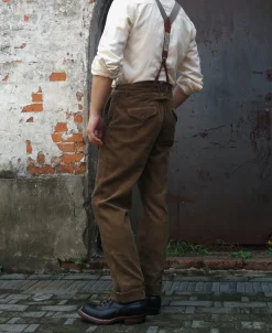 Outlet 1920s 12 oz Corduroy Farmer Work Trousers Pants&trousers