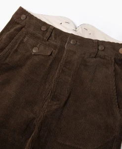 Outlet 1920s 12 oz Corduroy Farmer Work Trousers Pants&trousers