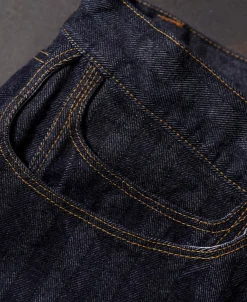 Fashion 1870s 15 oz Herringbone Selvedge Denim Work Jeans Jeans | Denim
