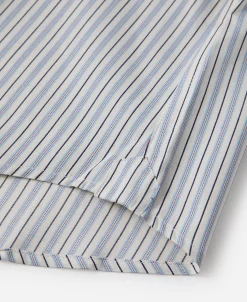 Outlet 1930s 5 oz Yarn-Dyed Striped Dress Shirt Long Sleeve Shirts | Shirts