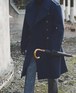 Fashion 1940s British Royal Air Force Greatcoat Jackets&coats