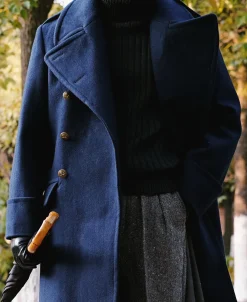 Fashion 1940s British Royal Air Force Greatcoat Jackets&coats