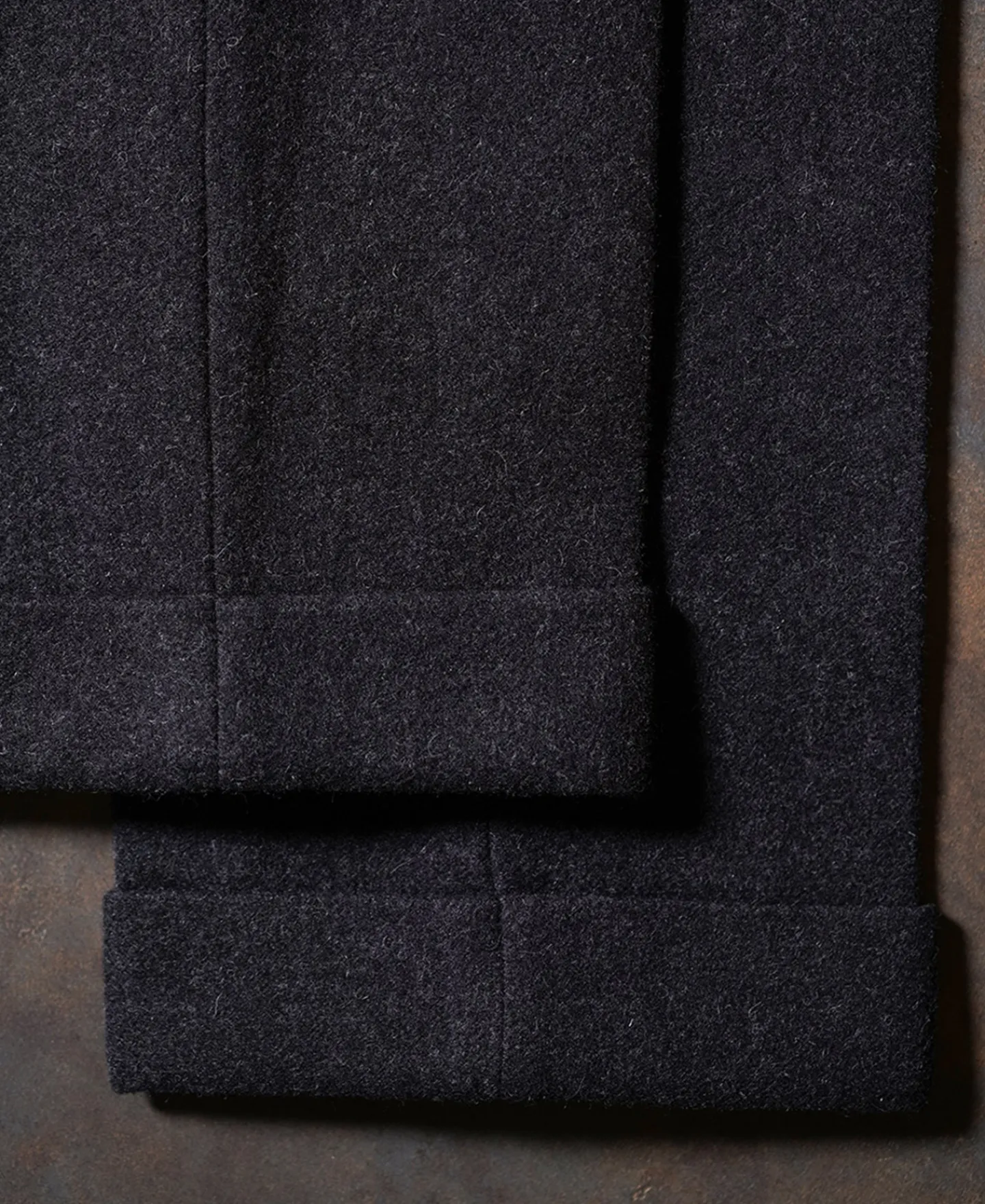 Fashion 1930s Charcoal Gray Tweed Pleated Trousers Pants&trousers