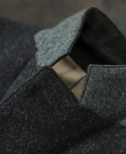 Discount 1930s Charcoal Gray Tweed Suit Jacket Jackets&coats