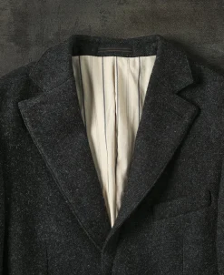 Discount 1930s Charcoal Gray Tweed Suit Jacket Jackets&coats