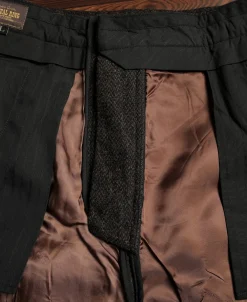 New 1920s Chocolate Brown Tweed Trousers Pants&trousers