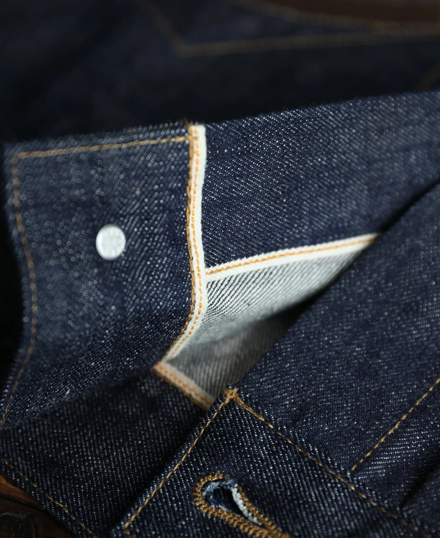 Discount 1940s Corduroy Collar Selvedge Denim Jacket Jackets&coats | Denim Jackets
