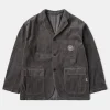 Online 1960s Corduroy Pocket Sport Coat - Gray Jackets&coats