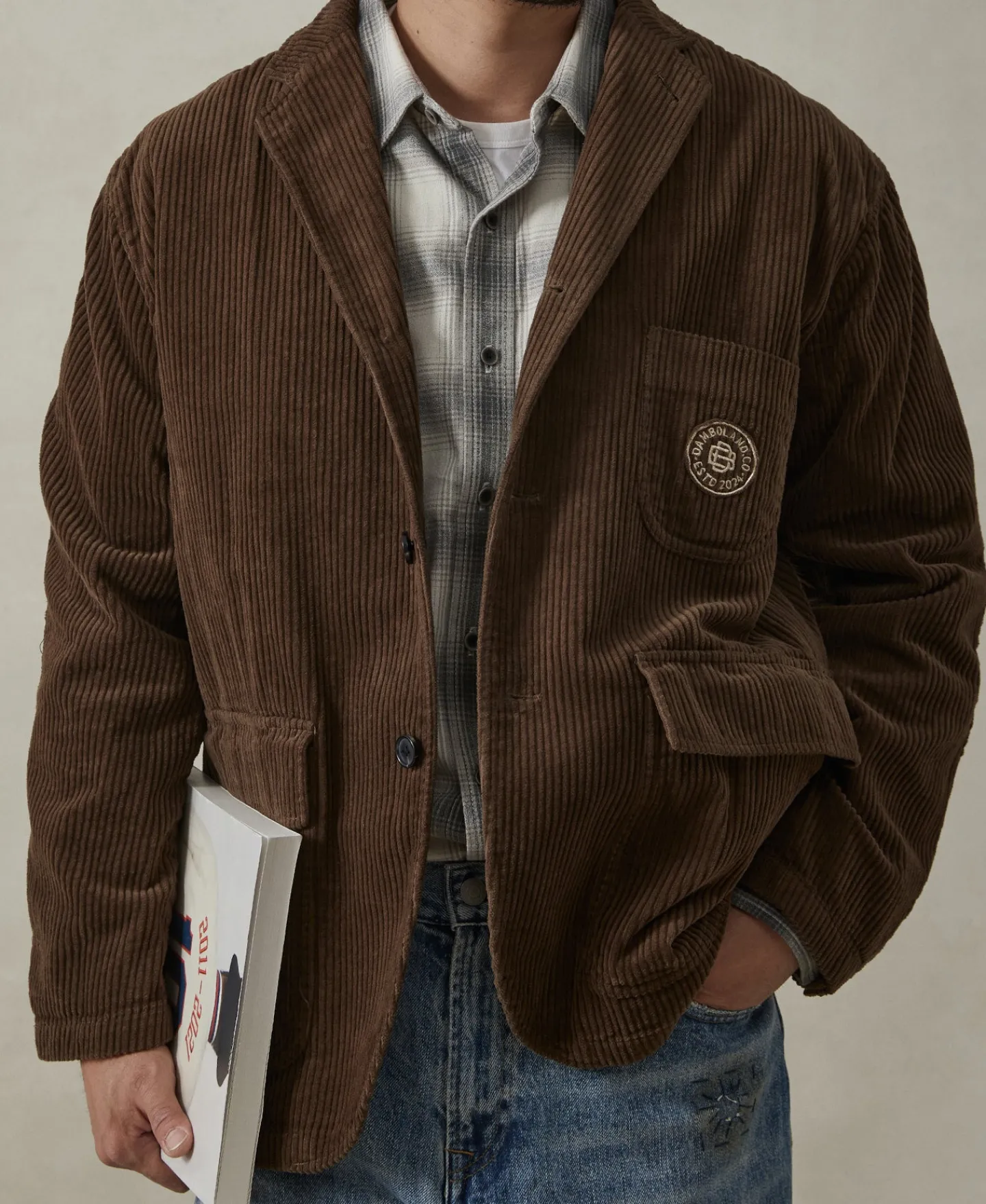 Discount 1960s Corduroy Pocket Sport Coat - Brown Jackets&coats