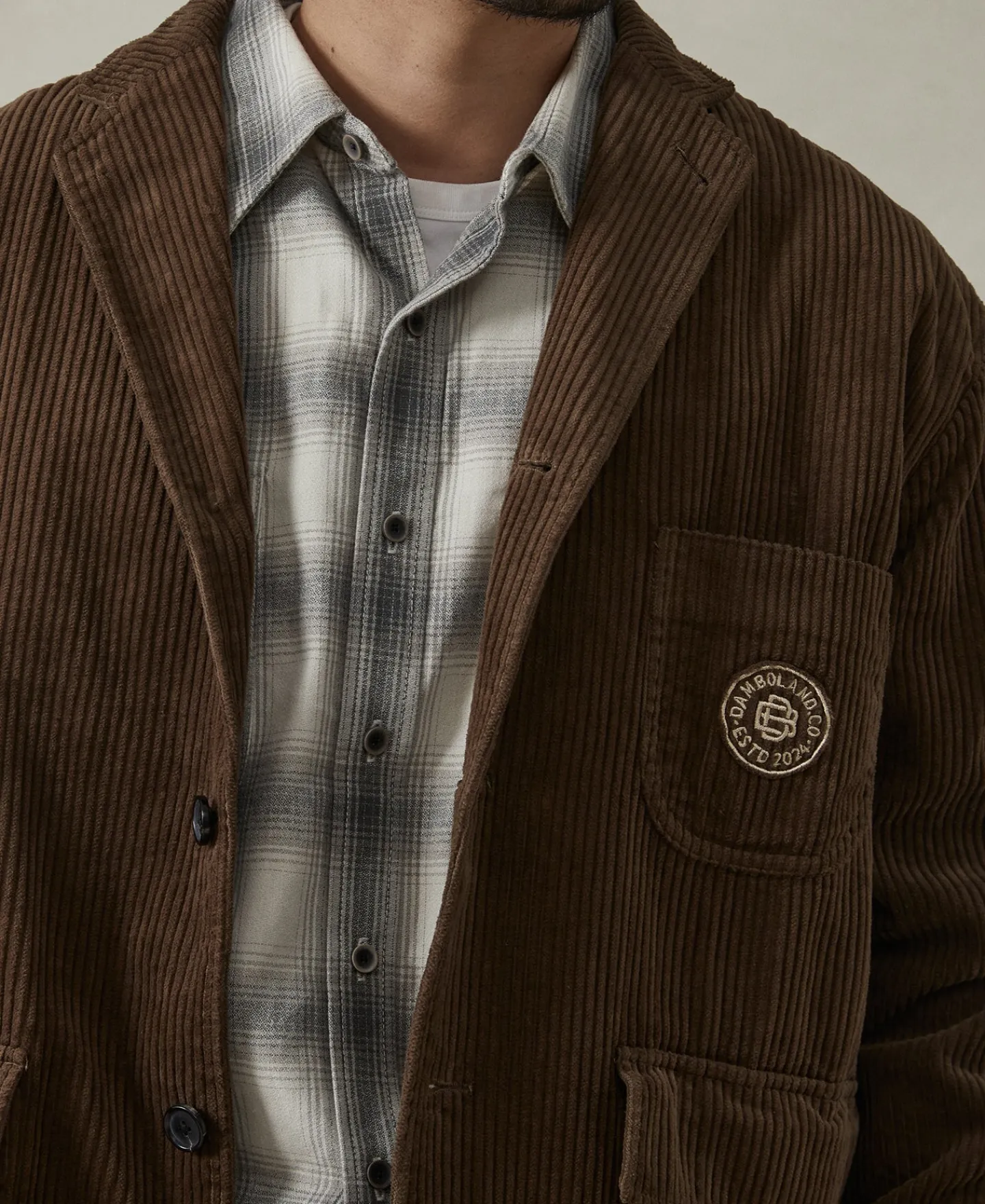 Discount 1960s Corduroy Pocket Sport Coat - Brown Jackets&coats