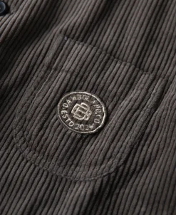 Online 1960s Corduroy Pocket Sport Coat - Gray Jackets&coats